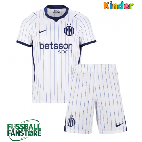 Inter Milan John Stones #6 Replik Auswärtstrikot Kinder 2026-27 Kurzarm (+ Kurze Hosen)
